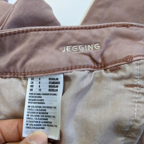 American Eagle Blush Colored Jeggings - Picture 4 of 6
